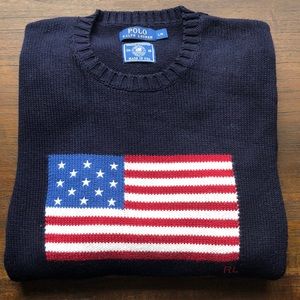 Polo Ralph Lauren USA Flag sweater for Olympics